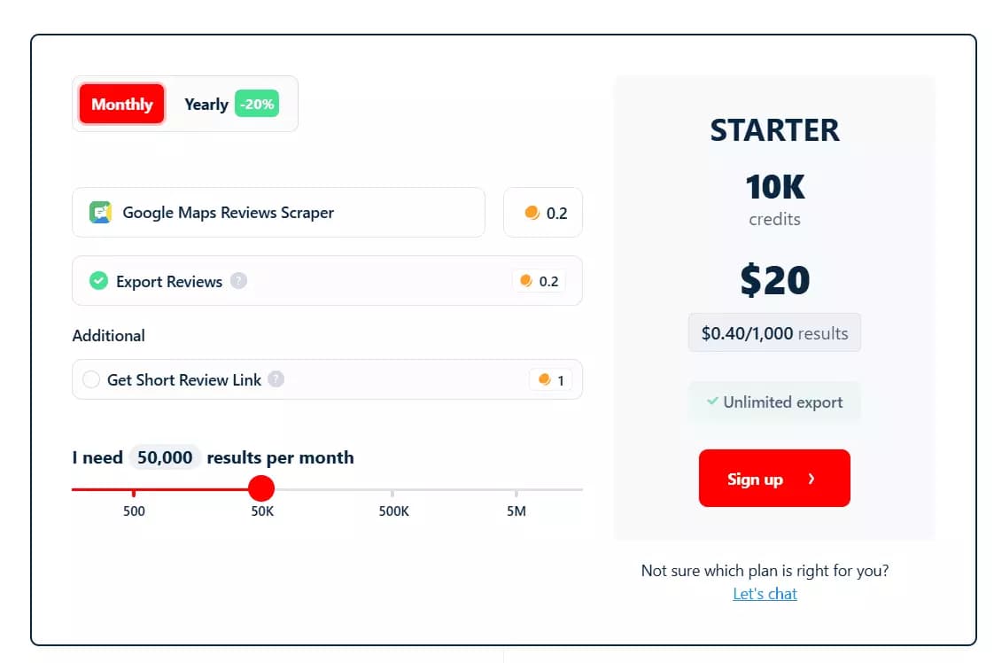 How to scrape Google Maps reviews using lobstr.io? - How much scraping Google Maps Reviews costs?