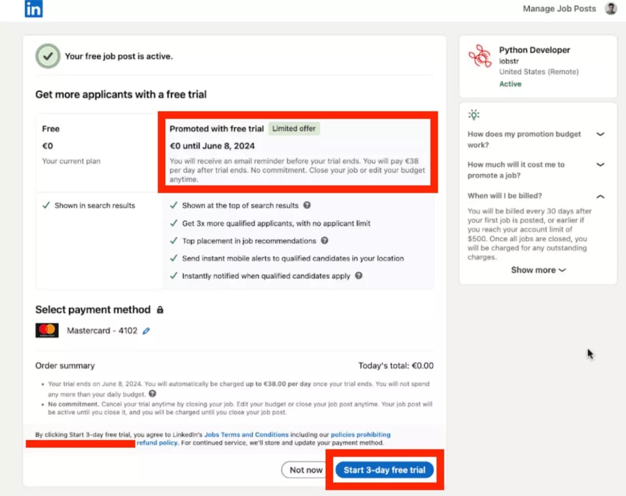 3 day free trial premium linkedin post - image33.png