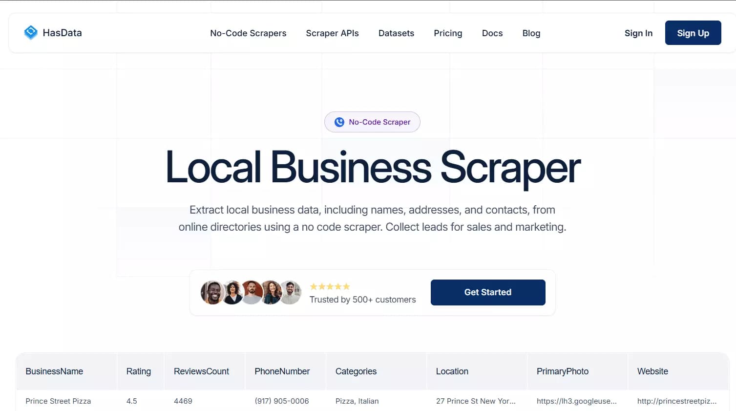 Scrape-it Yelp scraper