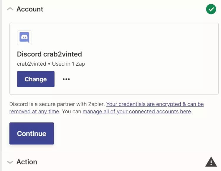 Connect Discord to Zapier
