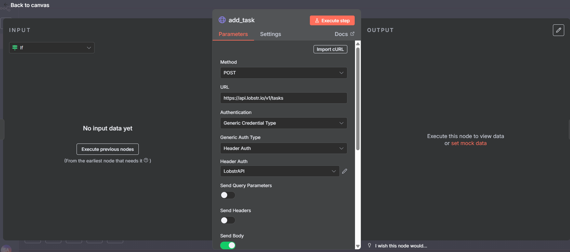 Comment déployer et configurer le bot Leboncoin Auto Message Sender ? - Mettre à jour les IDs du Squid et du compte dans le workflow image18