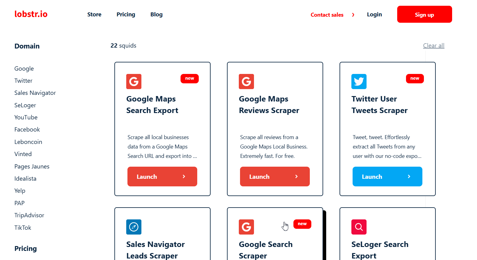 Top 10 B2B data providers - 1. Lobstr.io