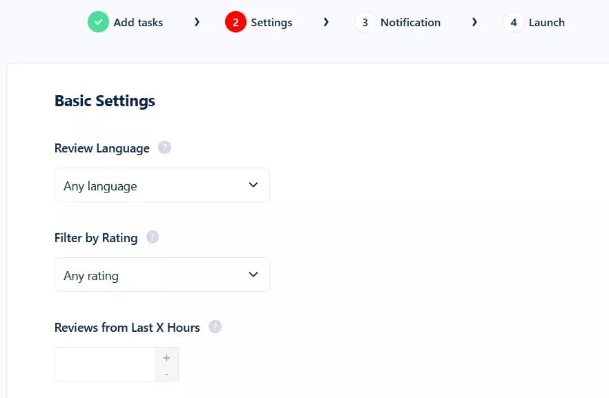 How to scrape TripAdvisor reviews using Lobstr.io [Step by Step Guide] - Basic settings