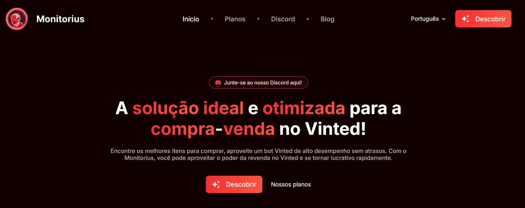 Best Vinted reselling bots - 2. Monitorius