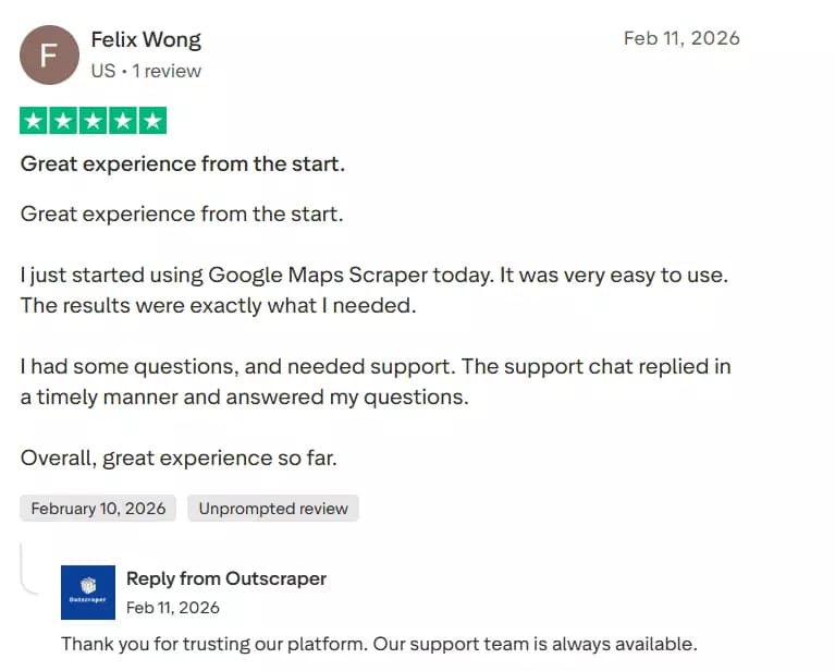 Best TripAdvisor Reviews Scrapers of 2026 - Customer support image27