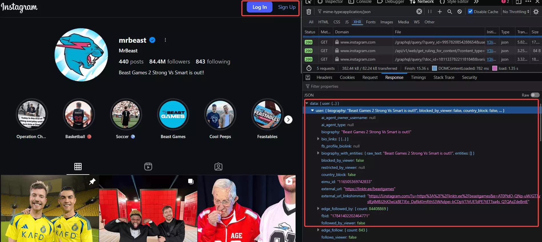 2 ways to scrape Instagram profiles - Build your own scraper image8