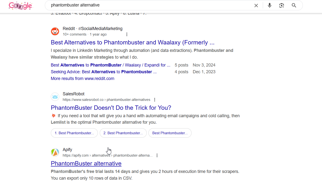 Best Phantombuster Alternatives and Competitors in 2025 image2