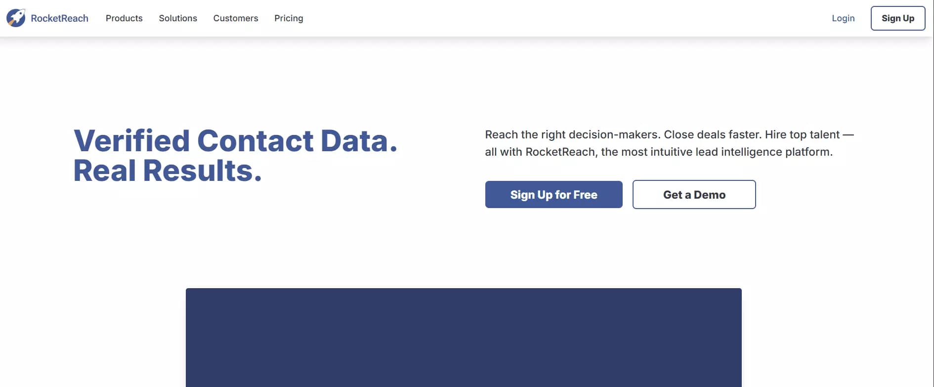 9 other B2B data providers worth trying - 15. RocketReach