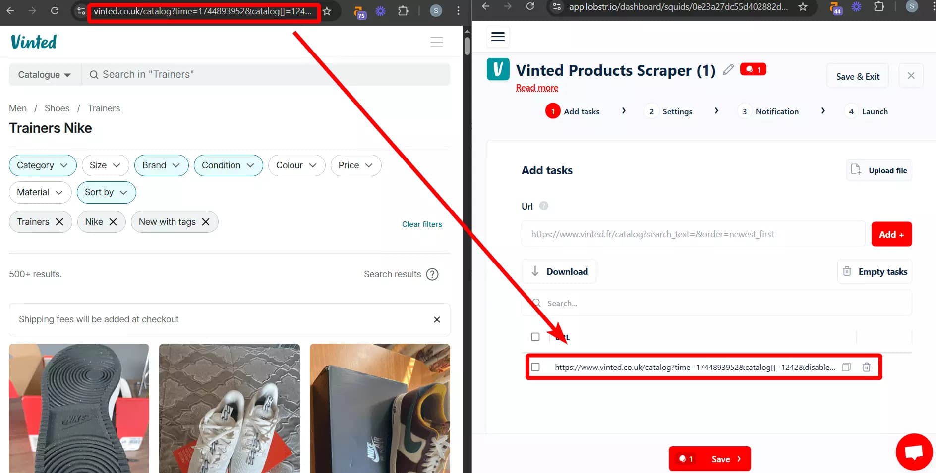 Building an AI Agent to automate Vinted Reselling - Step 1 - Automate Vinted products collection