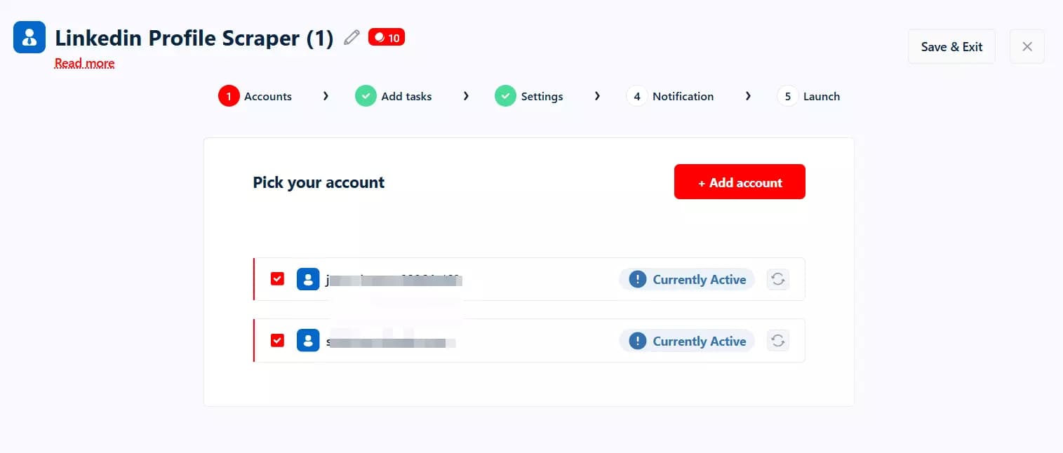 Best LinkedIn Profile Scrapers of 2026 - Safety and scalability image12