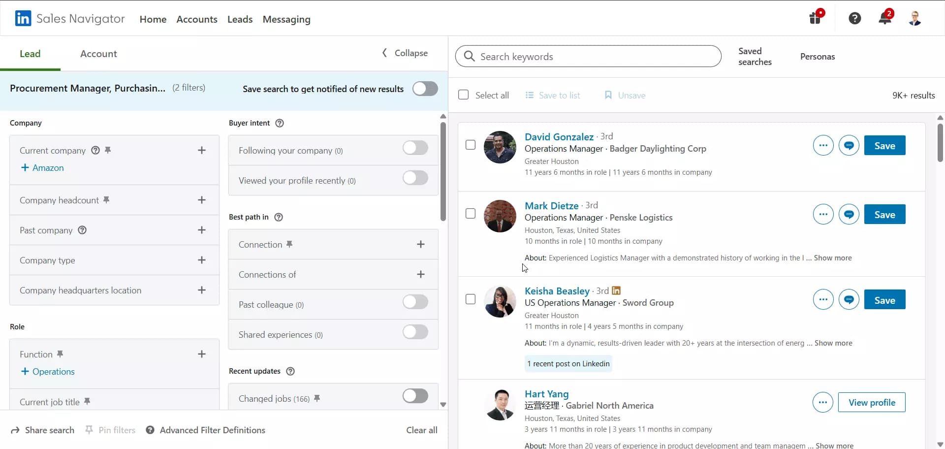 How to use LinkedIn Sales Navigator for manufacturer lead generation? - How to find leads using LinkedIn Sales Navigator? image22