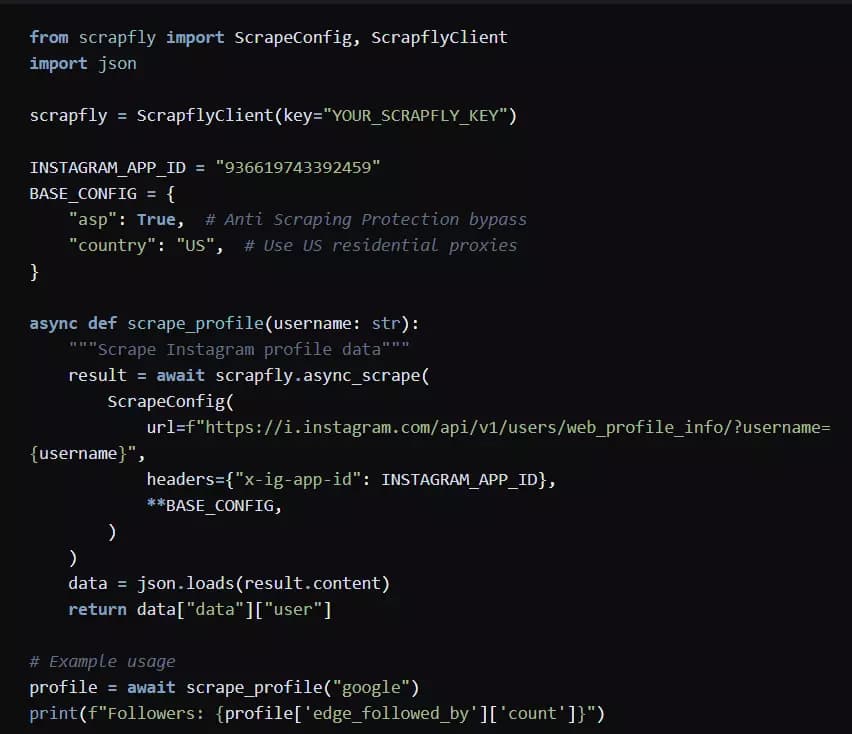 2 ways to scrape Instagram profiles - Use a ready-made scraper image11