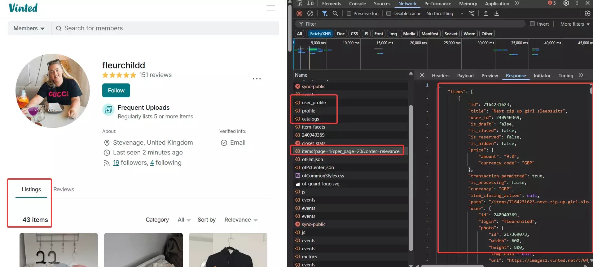 How to use Vinted’s internal API for data collection? image12
