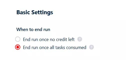 Step by step guide to exporting Sales Navigator Accounts with Lobstr.io - Step 4: Adjust behavior