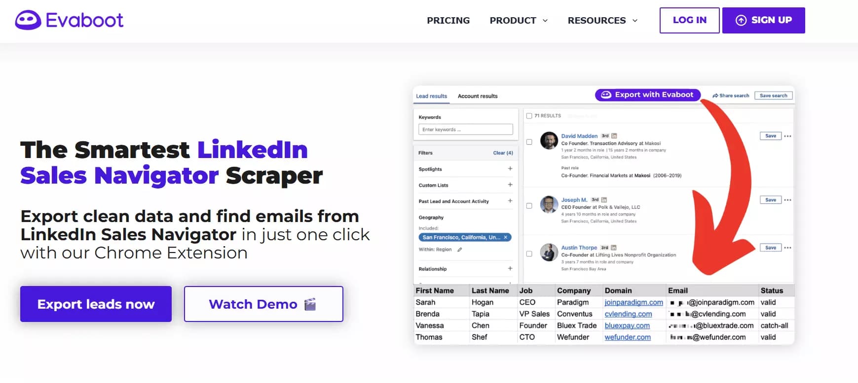 Niche Focused Lobstr.io alternatives - 5. Evaboot