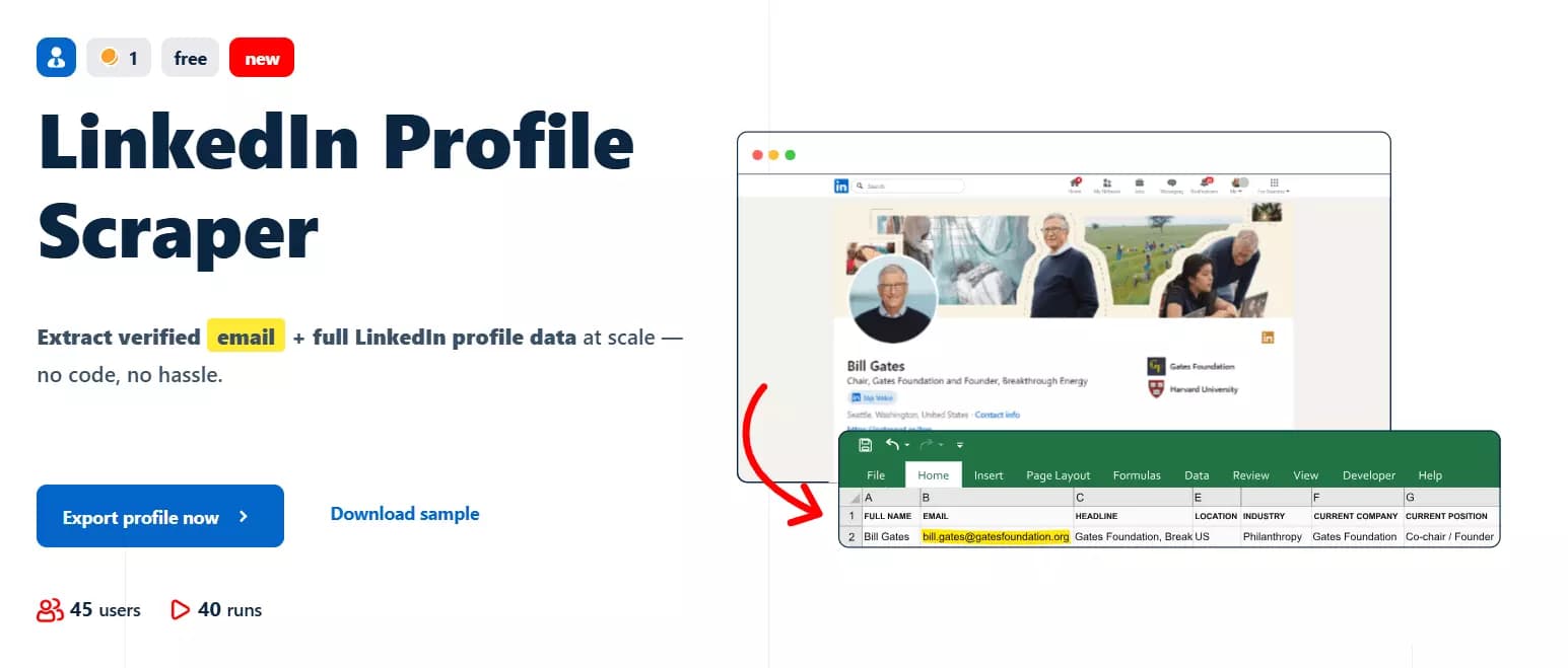 Best LinkedIn Profile Scrapers of 2026 - 1. Lobstr.io