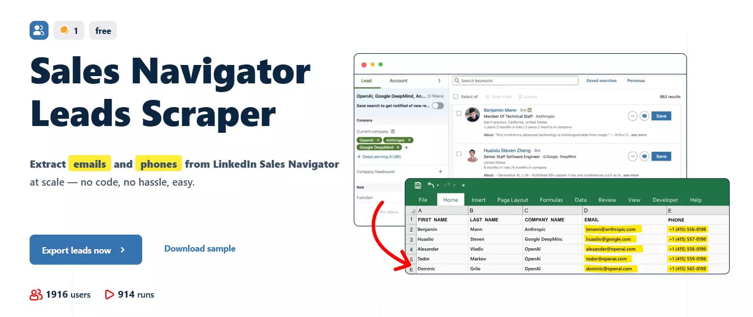 How to export Leads from Sales Navigator accounts? image29
