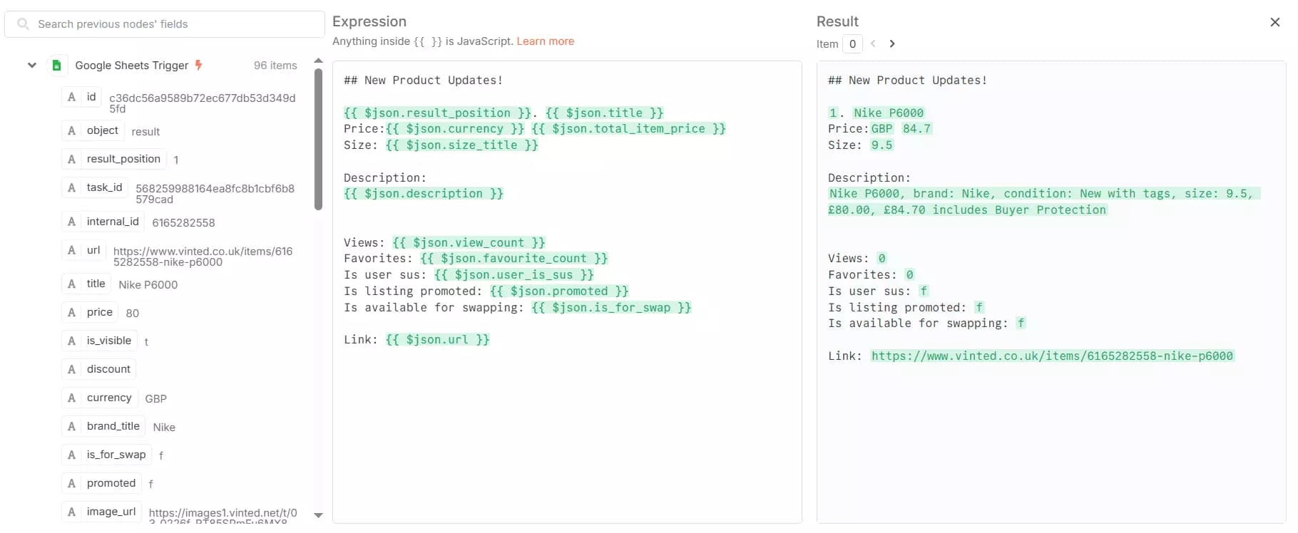 Building an AI Agent to automate Vinted Reselling - Getting new product updates image29
