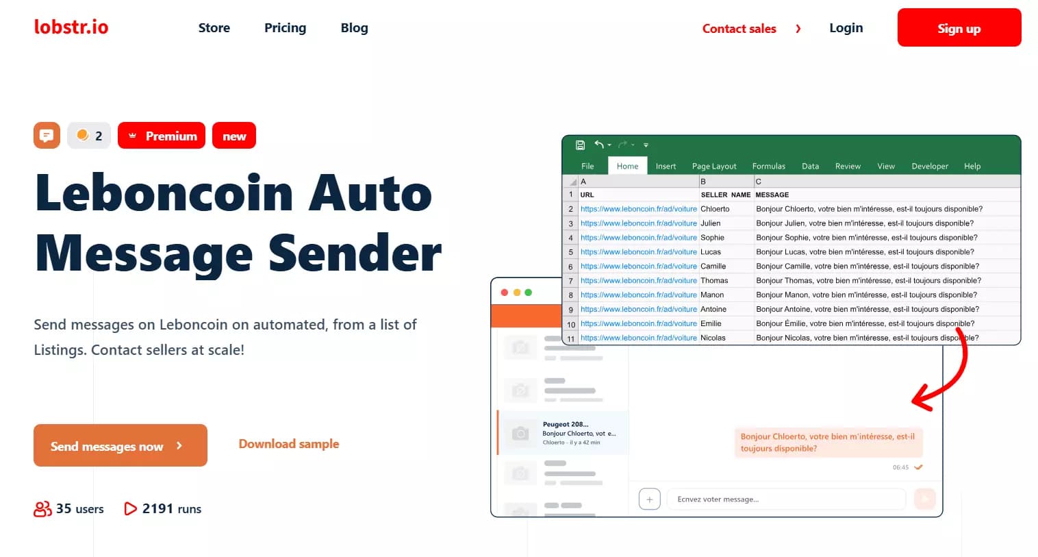 Pourquoi j’ai créé un bot Leboncoin à message auto en 1 clic ?