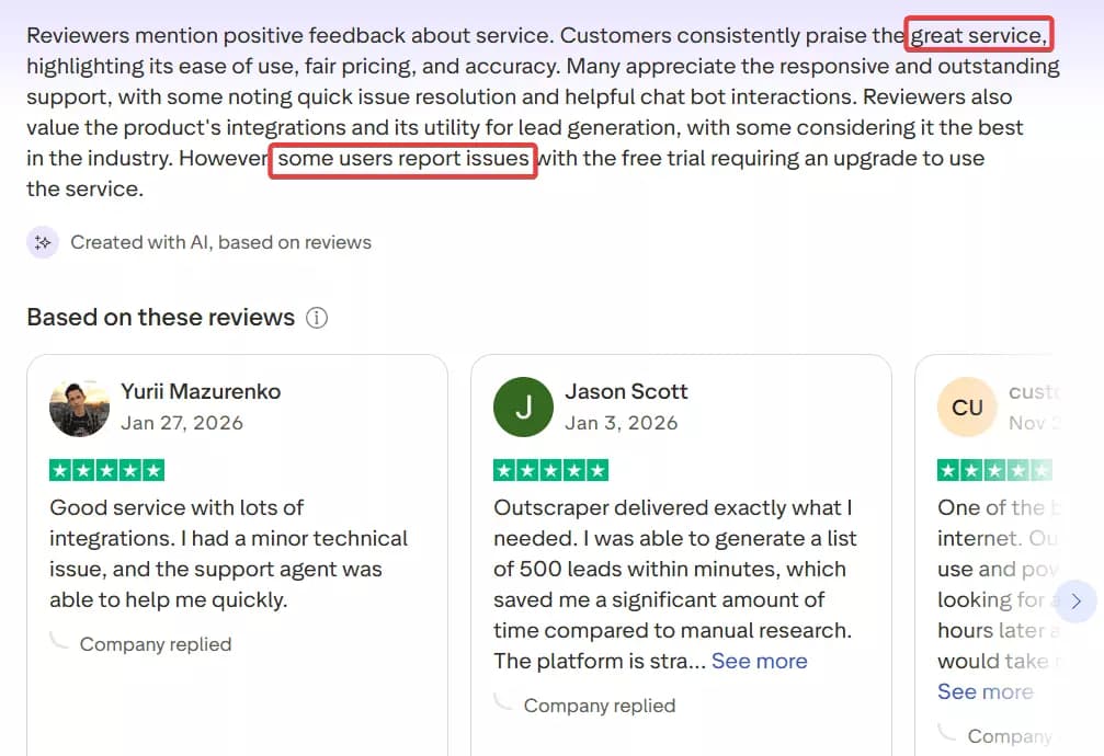 Why you'd need an Outscraper alternative - Sustainability