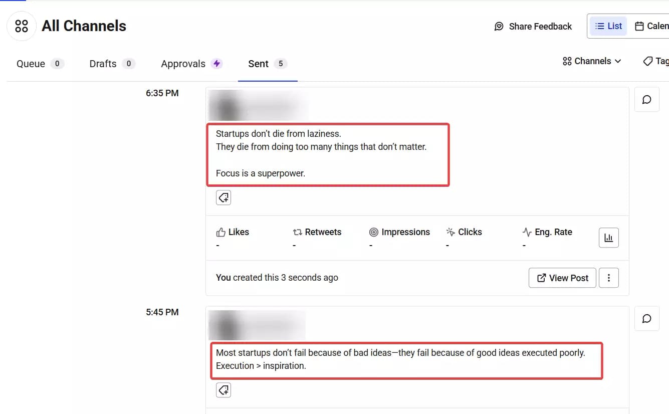 Writing and scheduling Tweets with AI - 5. Publishing and scheduling Tweets image33