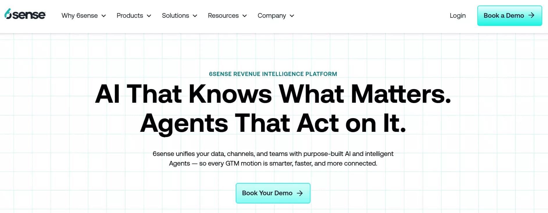 Top 10 B2B data providers - 8. 6Sense