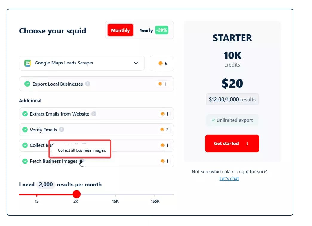 Lobstr.io: Best Outscraper Alternative - Pricing image20