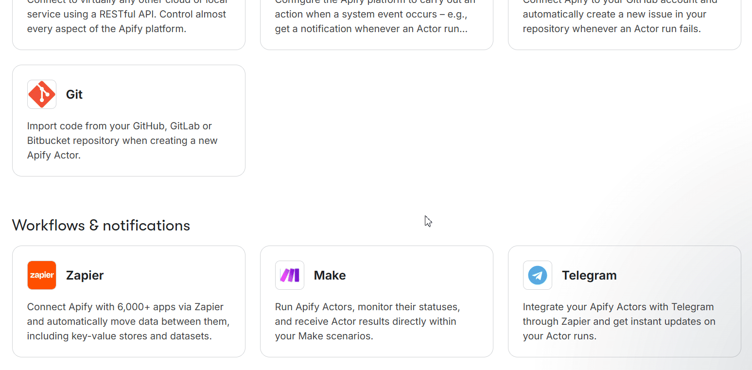 6 best Lobstr.io alternatives - What you’ll like about Apify image29