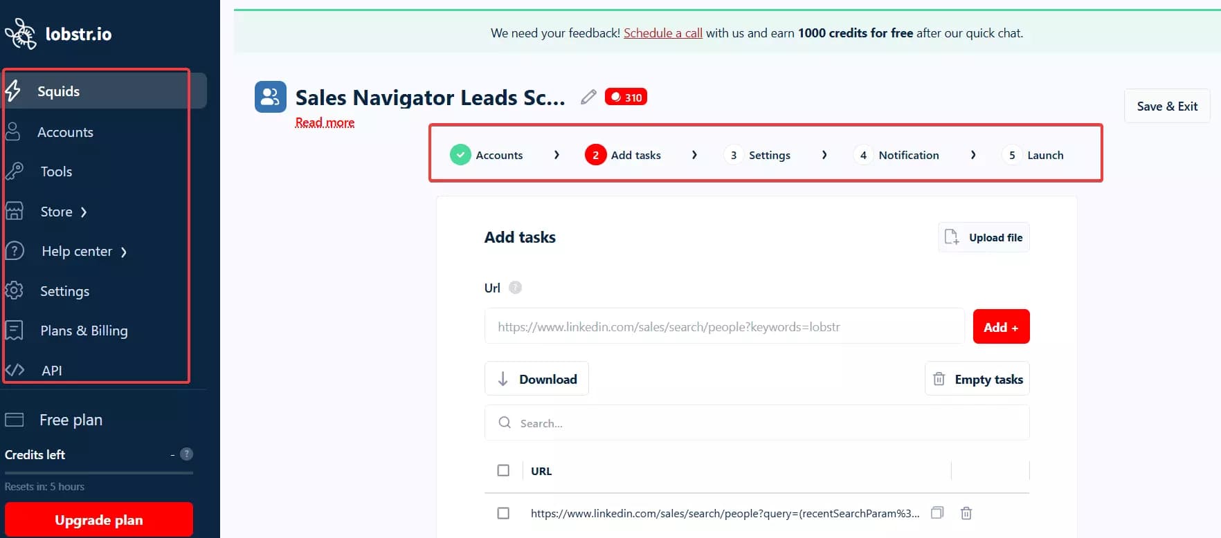 Lobstr.io: Best Evaboot Alternative - Ease of use image28