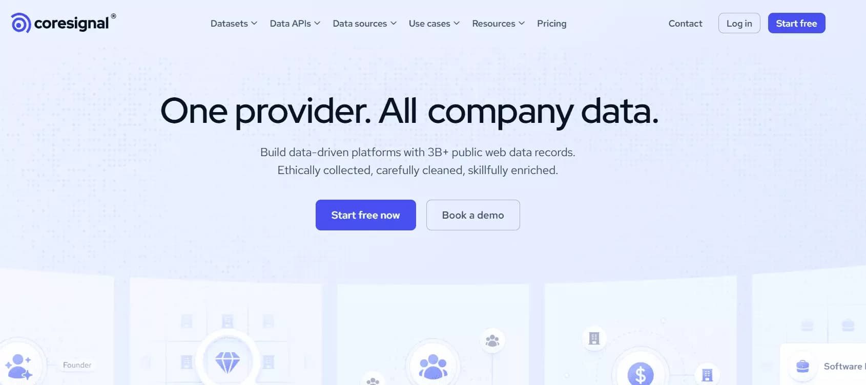 Top 10 B2B data providers - 10. Coresignal