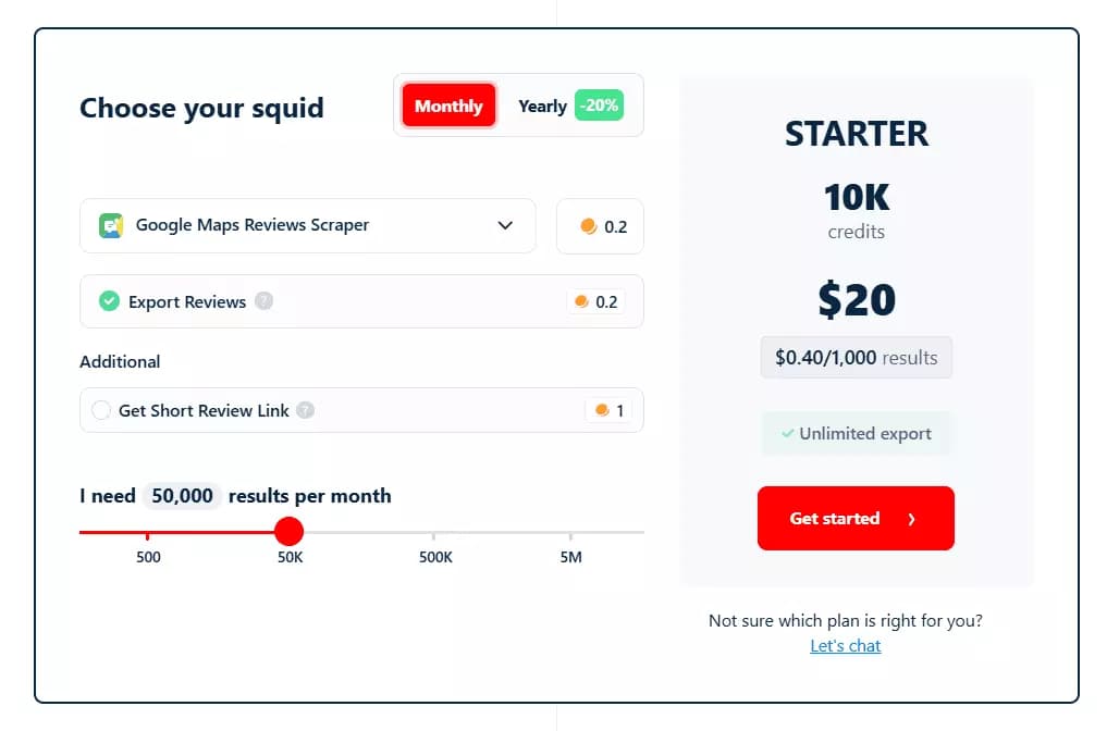 Lobstr.io: Best Outscraper Alternative - Pricing image21