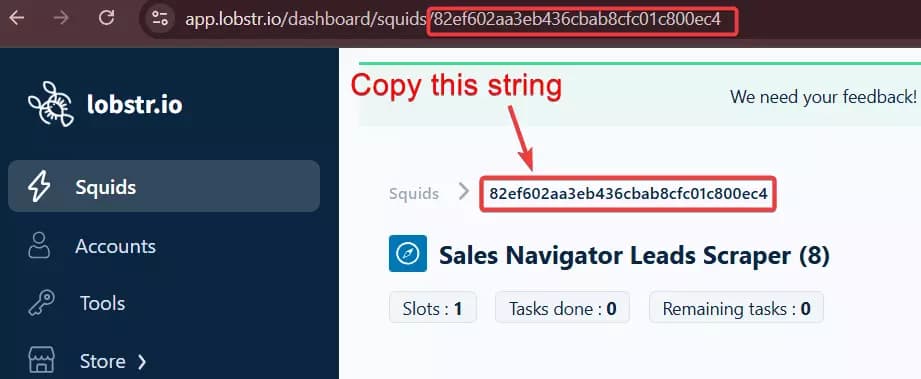 Part 1: LinkedIn bot for lead collection - Building the lead collection workflow image23