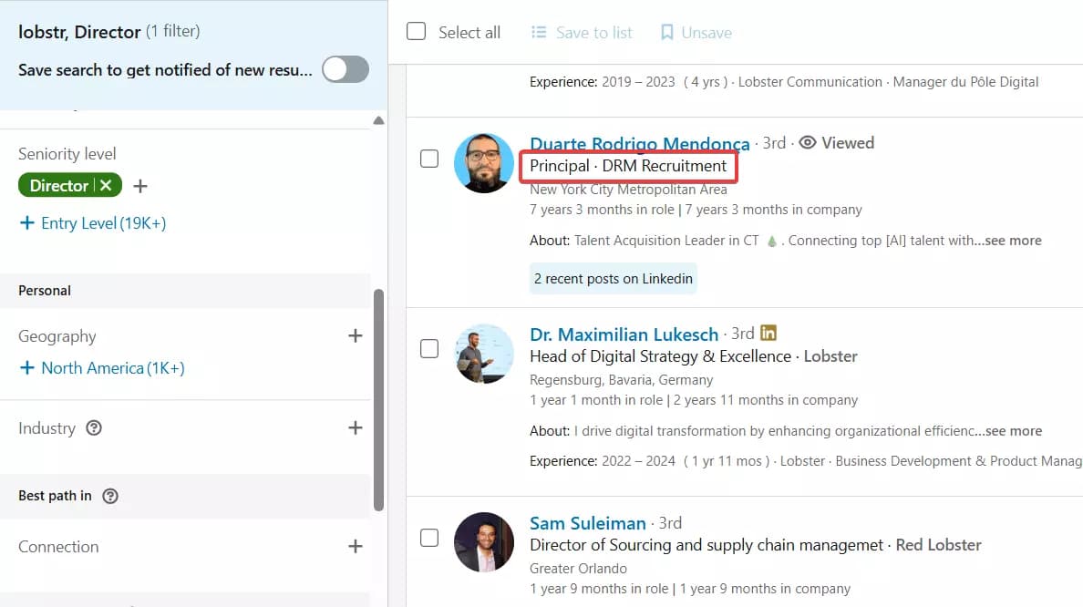 Update #1 – Seniority Level Filter Matching Is Now Live image1