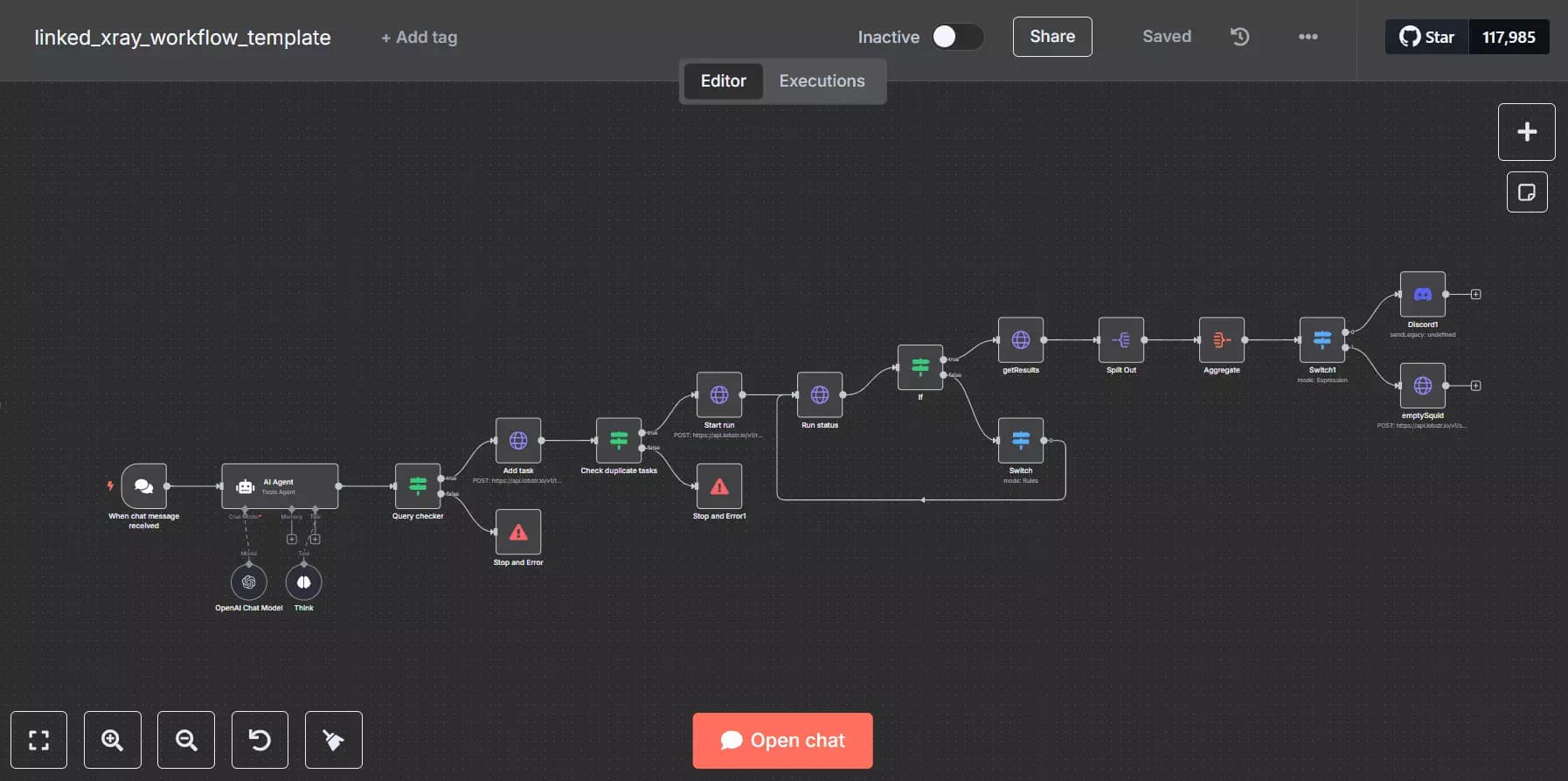 How to make a smart LinkedIn X-ray bot to automate the entire workflow? - 3. Import my ready-made workflow template image32