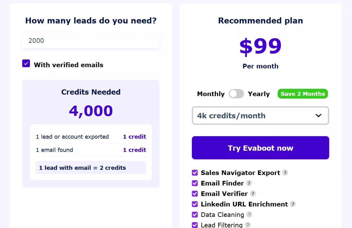 Best Phantombuster alternatives for web scraping - Pricing image33
