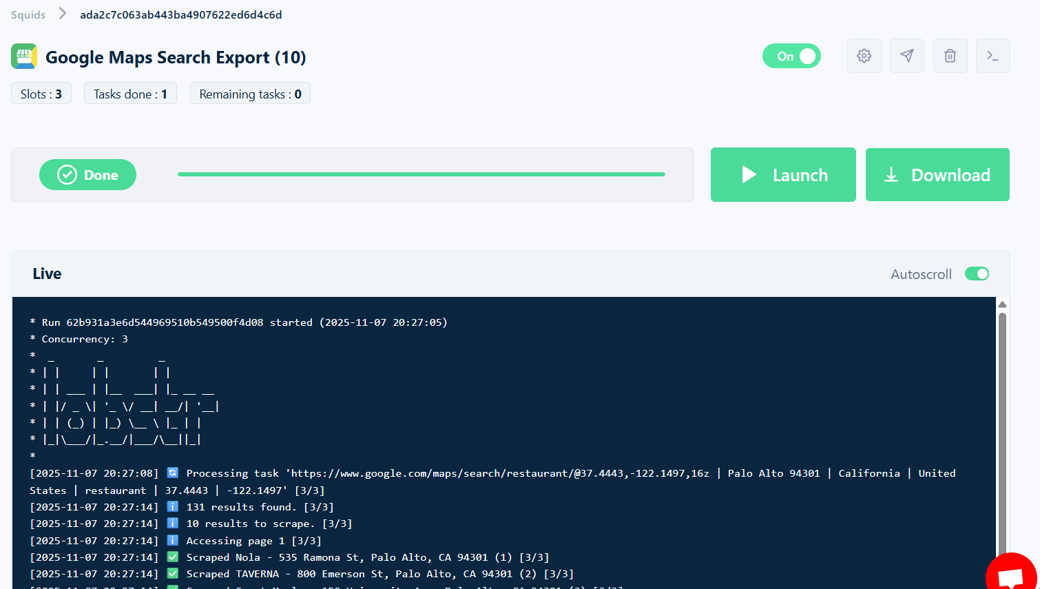 How to scrape Google Maps using lobstr.io (no coding needed) - 5. Enjoy image34