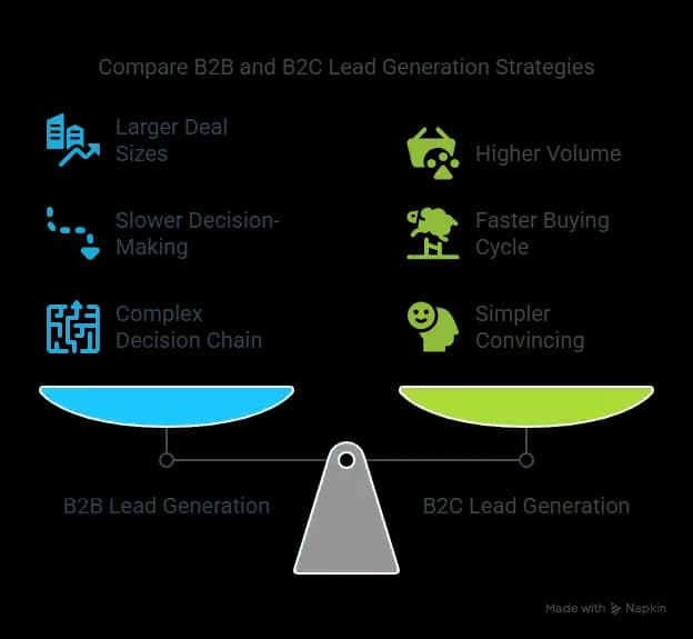 How to choose the best solar lead generation techniques? - B2B vs B2C