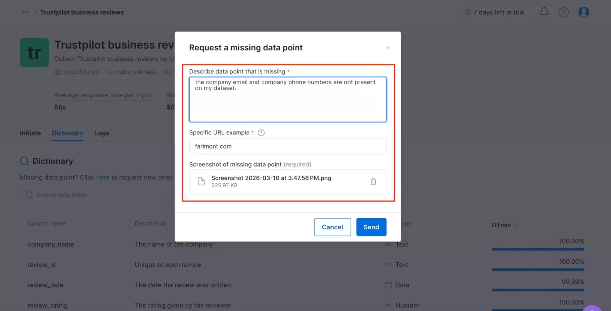 Brightdata support chat — no follow-up