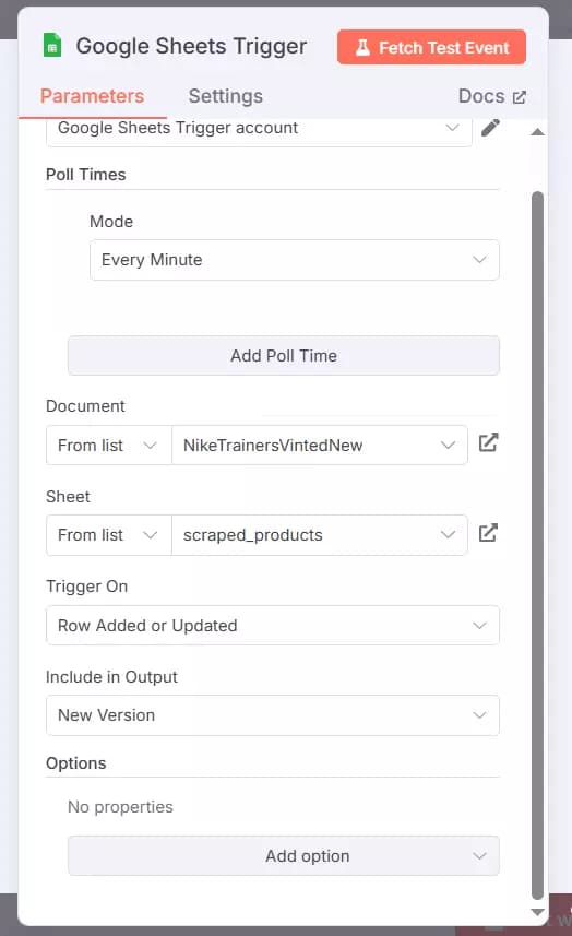 Building an AI Agent to automate Vinted Reselling - Getting new product updates image27