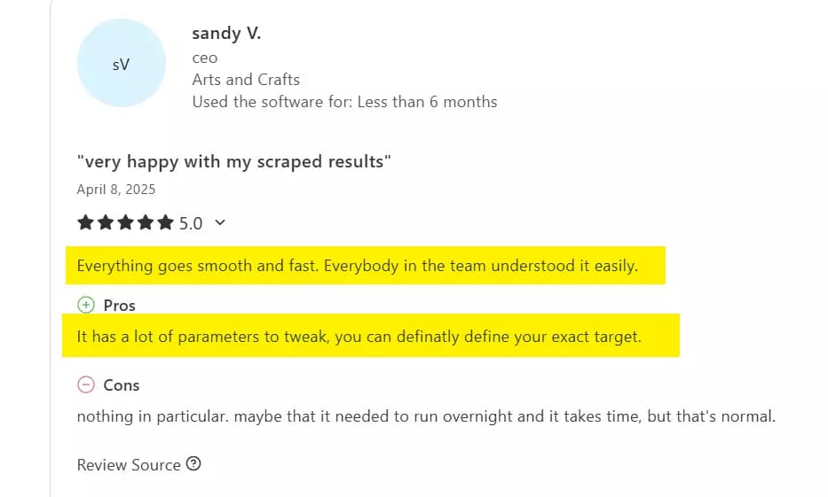 What do users say about Lobstr.io? - Ease of use image7