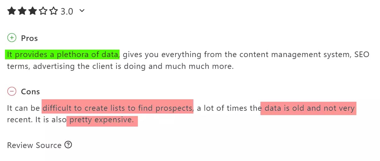 How did I choose the best B2B data providers and vendors? - The criteria image3