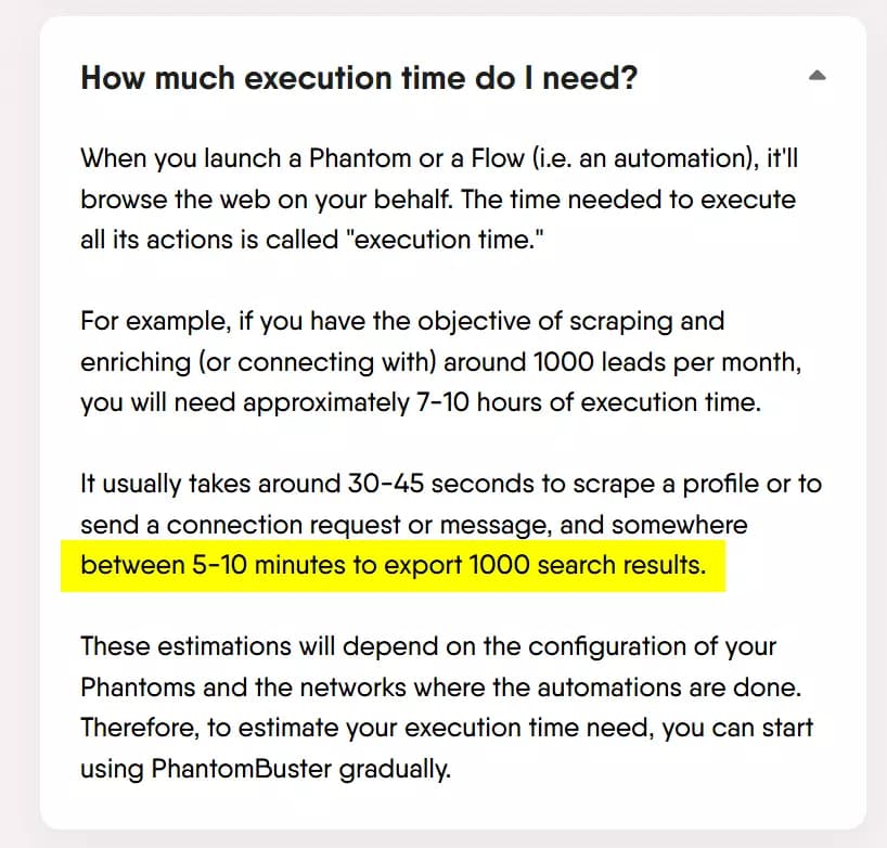 Best Phantombuster alternatives for web scraping - Pricing image13