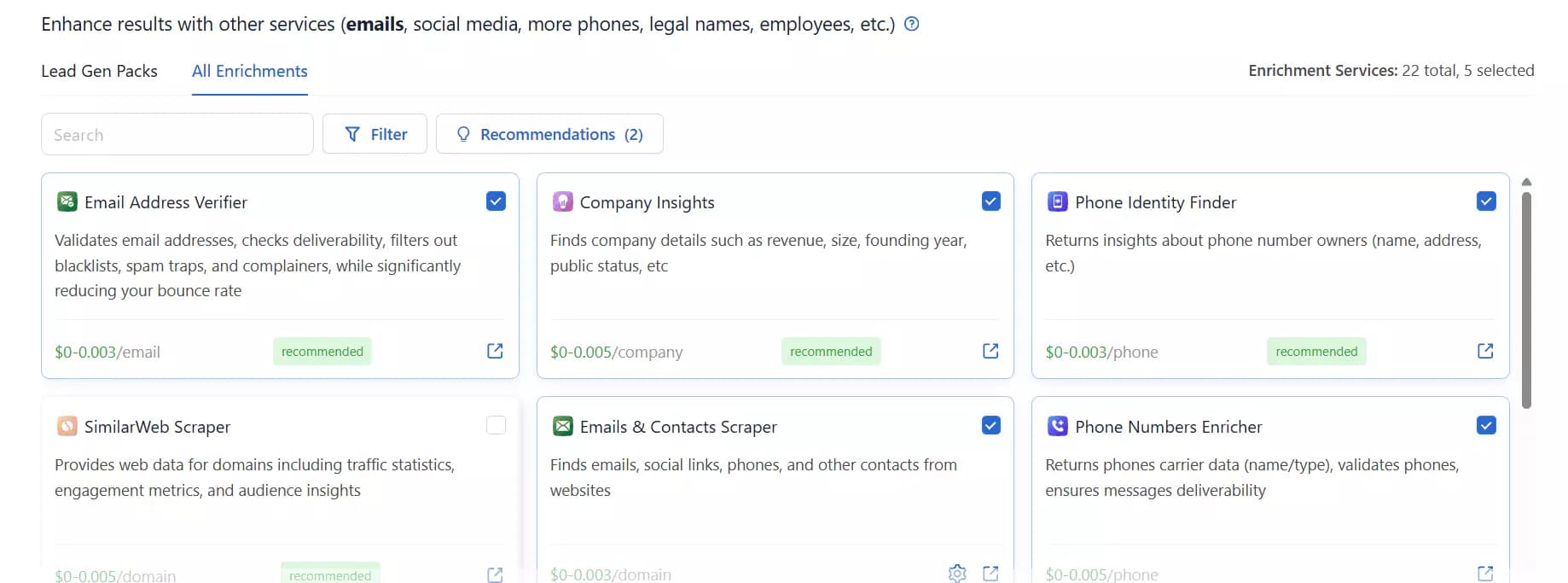 6 best Lobstr.io alternatives - What you’ll like about Outscraper image46