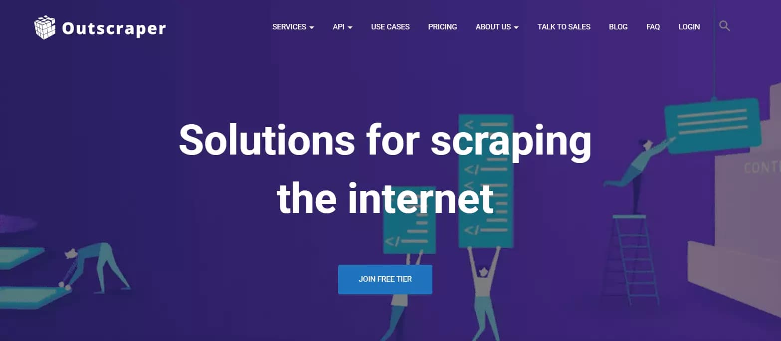 6 best Lobstr.io alternatives - 3. Outscraper