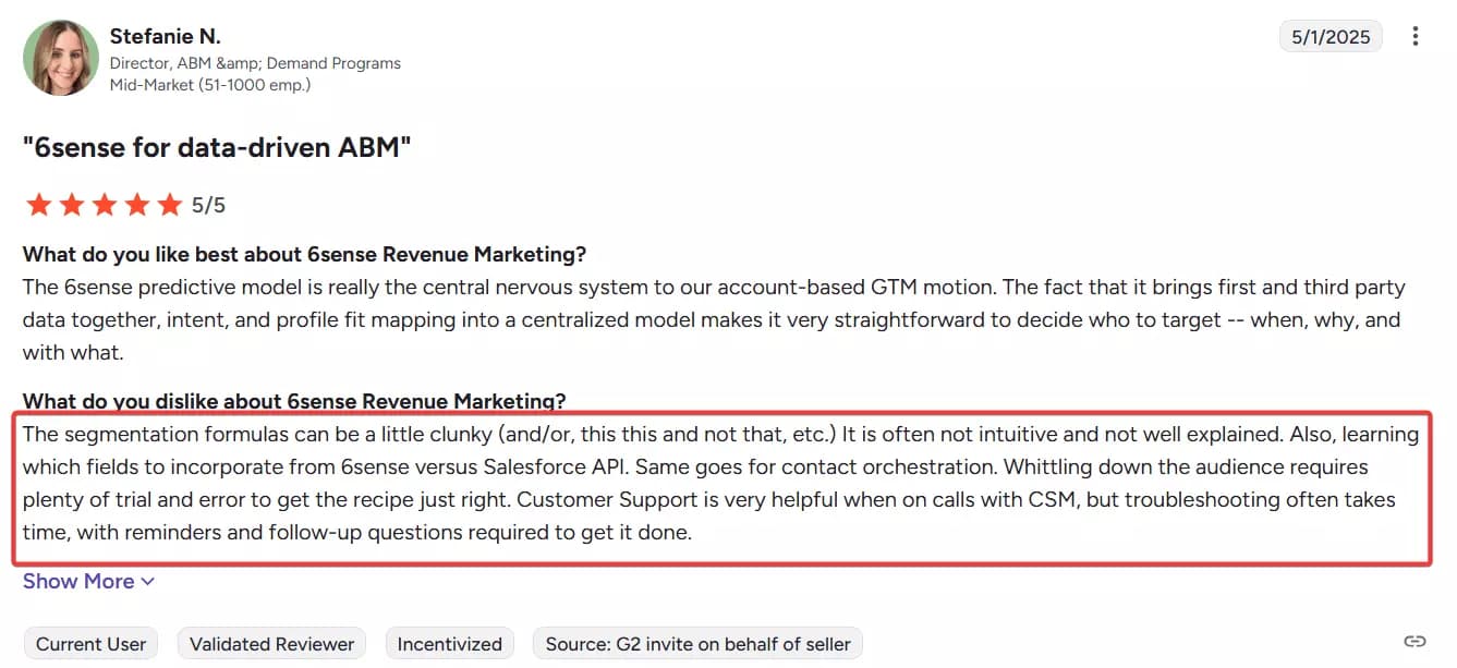 Top 10 B2B data providers - Features image22