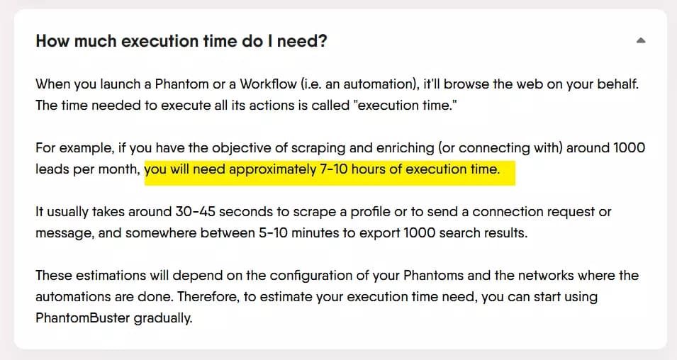 6 best Lobstr.io alternatives - How much does Phantombuster cost? image20