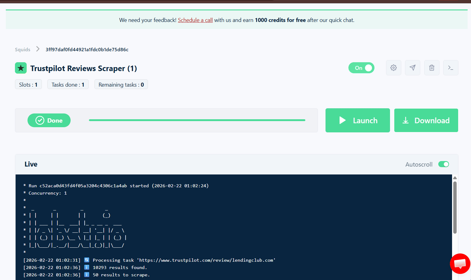 How to scrape Trustpilot reviews using Lobstr.io [Step by Step Guide] - Step 5: Enjoy image19