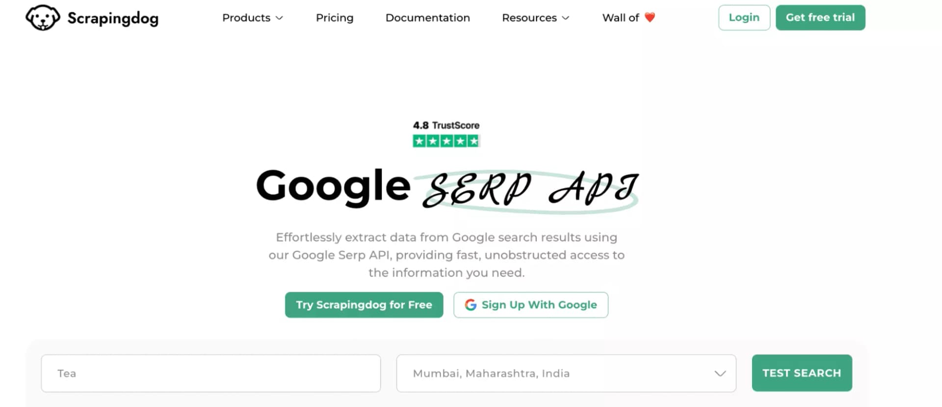 5 Best Google rank tracking APIs compared - scrapingdog