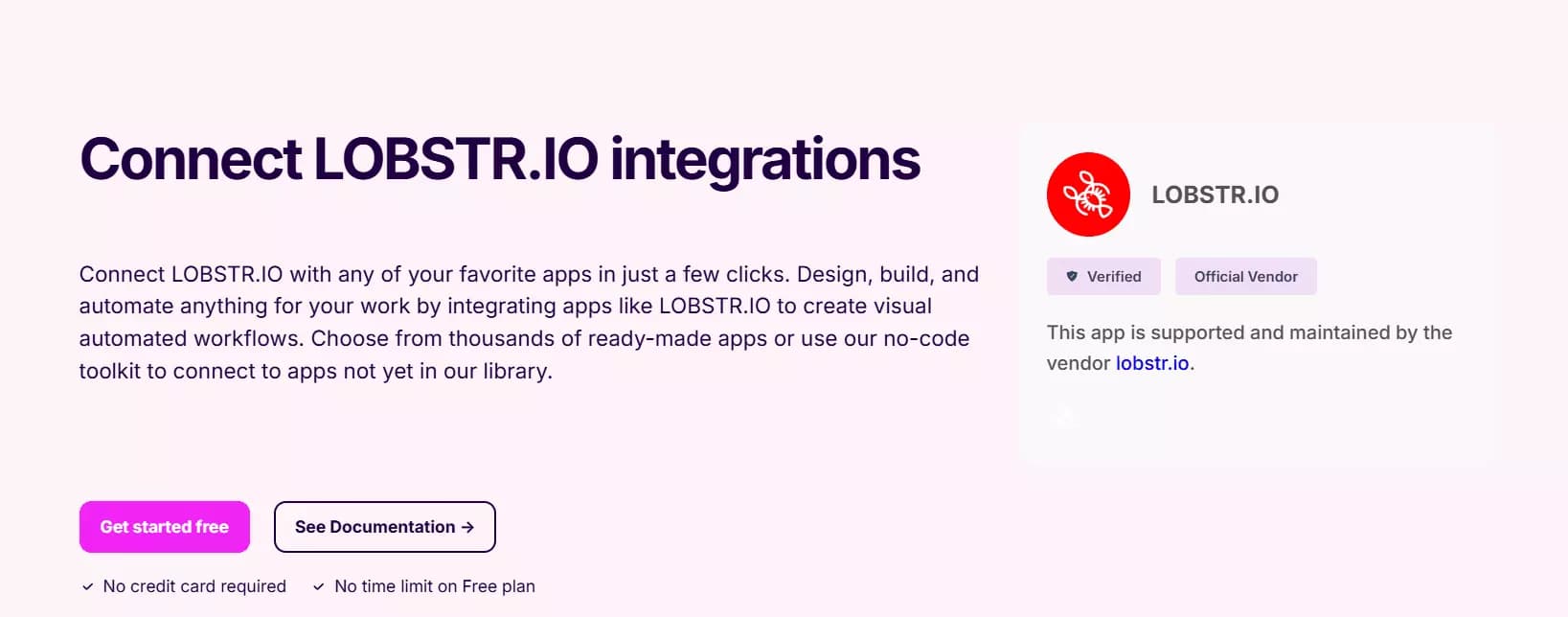 Lobstr.io: Best Outscraper Alternative - Integrations and data exports image30
