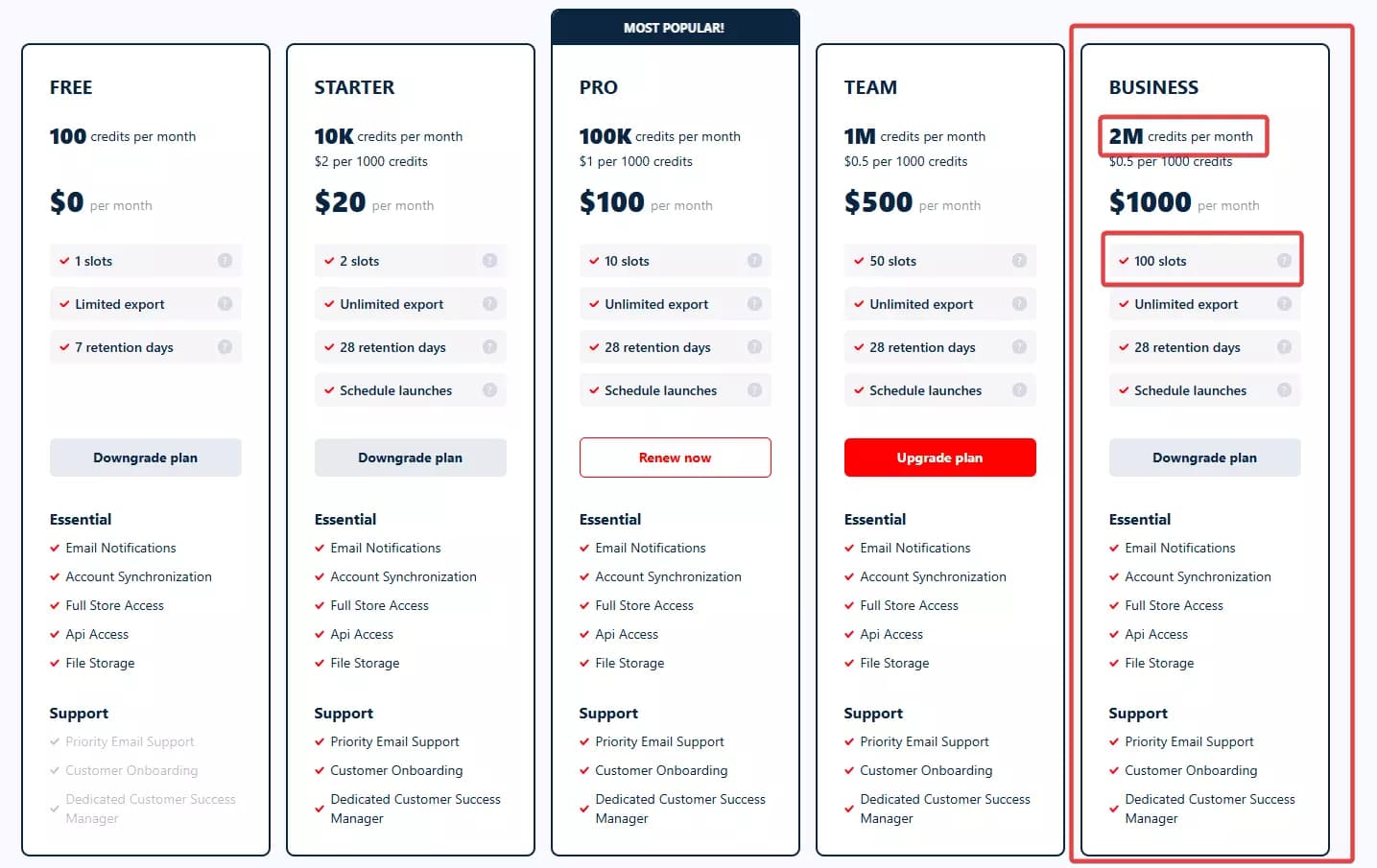 Update #3 – New Pricing plan for higher volumes 💰